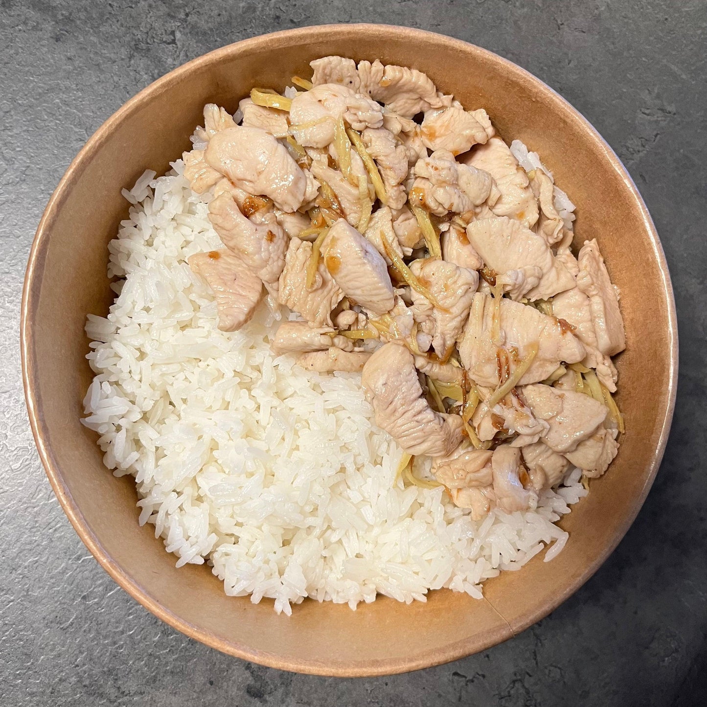 Bowl poulet gingembre
