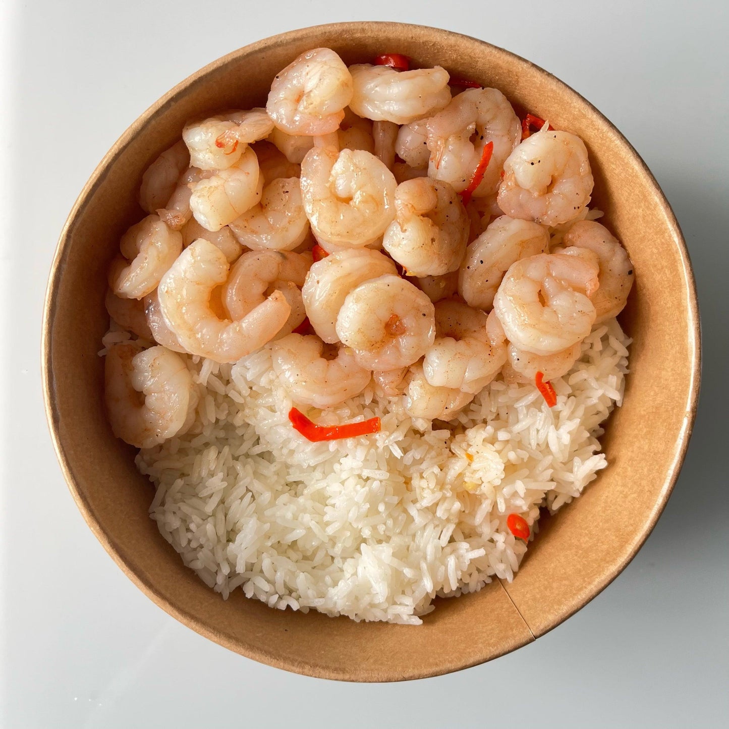 Bowl aux crevettes